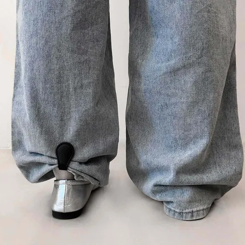 Magnetic Pant Cuff Sleeve Fixing Clips PU Leather No Sew Hemming Buckle For Pants Shortening Adjustable Magnet Clothing Accessory