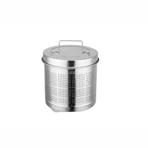 Réservoir de Filtre à Infuseur à Thé en Acier Inoxydable Passoire à Mailles Fines Pour Thé en Vrac Soupe de Médecine à Base de Plantes Outil de Cuisine