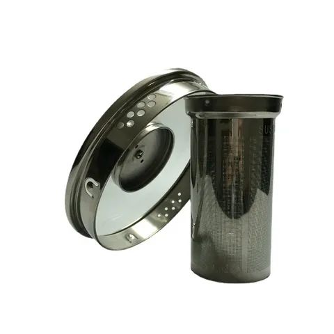 Filtre de Rechange pour Infuseur de Thé en Acier Inoxydable Tamis à Maille Fine Amovible pour Thé en Vrac Herbes Pot Cuisine