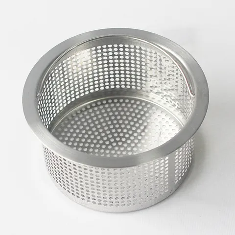 Panier Filtre De Maille De Drainage De Crépine D'Évier De Cuisine En Acier Inoxydable