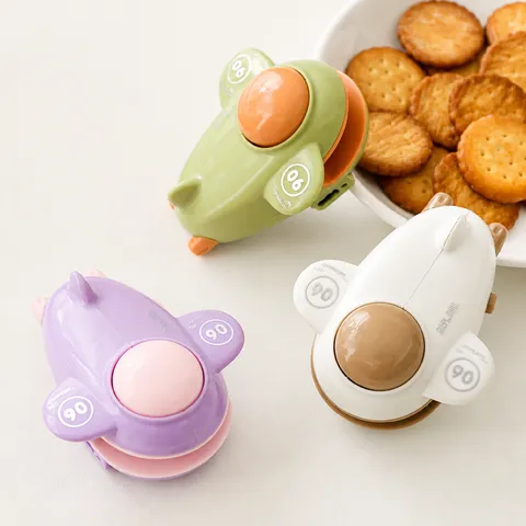 Mini Portable Snack Sealing Machine Airplane Shape Heat Sealer With Magnetic Function For Plastic Bags Kitchen