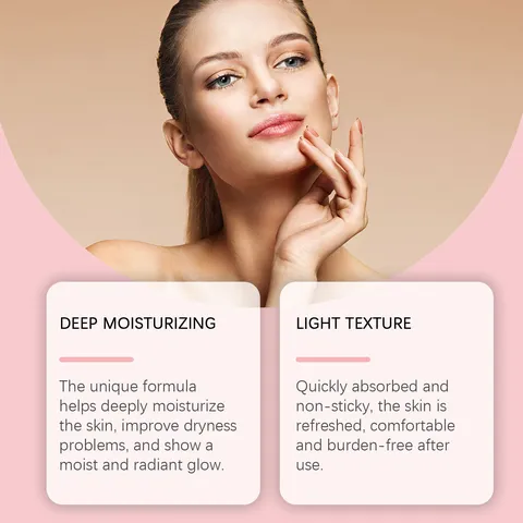 HOYGI Sakura Hyaluronic Acid Boosting Essence Deep Moisturizing And Hydrating Facial Skin Care Liquid Nourishing Formula
