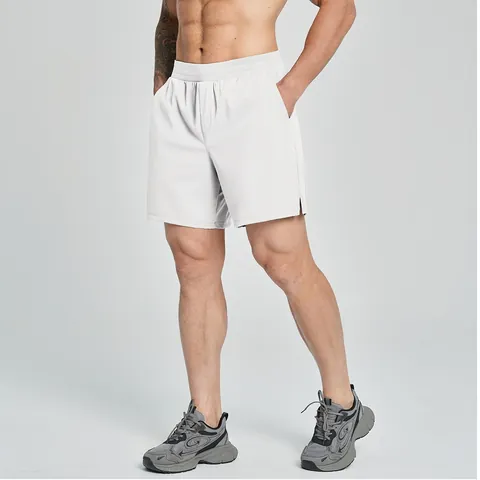 Men Sports Shorts Quick Dry High Elastic Nylon Spandex Basketball Running Workout Training Shorts With Pockets For Men