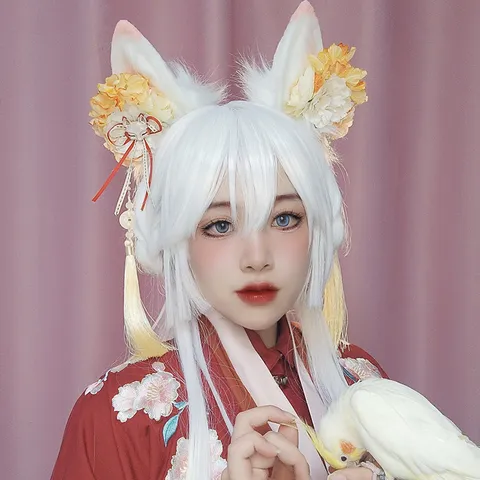 Cheiropiimeno Kineza Stilou Veloudina Aftia Alepous Korela Anime Cosplay Louloudia Fountes Paradosiaka Axessouar Mallion Gia Gynaikes