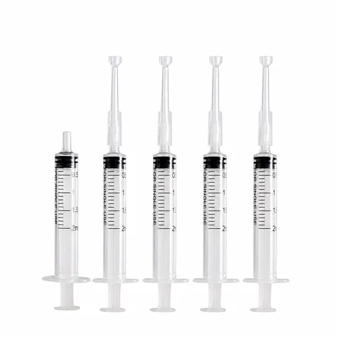Plastic Travel Perfume Liquid Dispenser Graduated Syringe Tool With Extension Tip Portable Cosmetic Refillable Tool