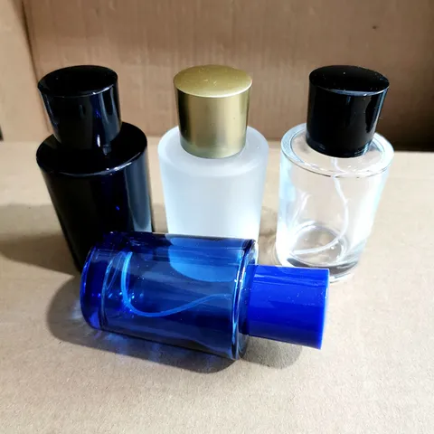 Refillable Glass Perfume Atomizer Bottle Fine Mist Empty Spray Bottle For Travel Makeup Cosmetic Container