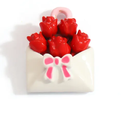 DIY Jewelry Making Alloy Enamel Charms Fruit Camera Bouquet Parrot Food Shape Dopamine Color Sweet Pendants Accessories