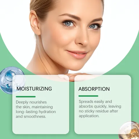 HOYGI Aloe Vera Soothing Gel Plant Extract Formula Deep Moisturizing And Hydrating Facial Skin Care Refreshing Non Sticky