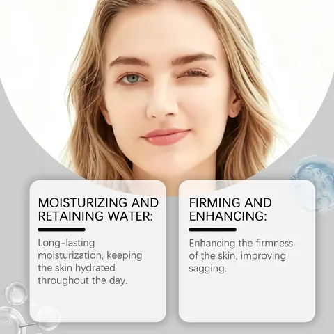 Siero Viso Illuminante all'Astaxantina Trattamento Idratante Profondo Anti-Etá Essenza Cura Pelle Flacone Contagocce