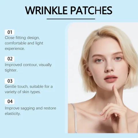 Facial Anti Aging Wrinkle Patches Hydrogel Firming Lifting Skin Care Forehead Eye Lines Smooth Patch Beauty Supply