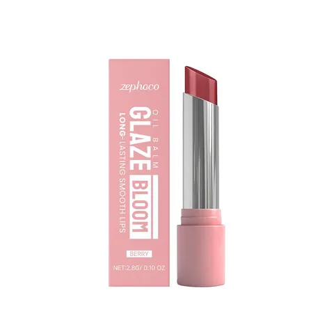 Glaze Bloom Berry Moisturizing Nourishing Hydrating Smoothing Lip Balm Long Lasting Lip Care Makeup