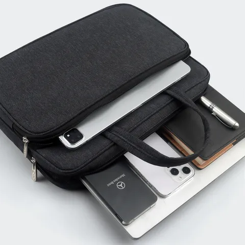 Wasserdichte Business Aktentasche Große Kapazität Laptoptasche Oxford Stoff Handtasche Mehrfächer Büro Arbeitstasche Für Männer