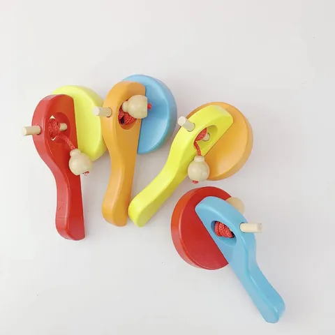 Peonza de Madera Tradicional con Cuerda Juguete Educativo Clásico Giroscopio de Mango de Madera Colorido Regalo