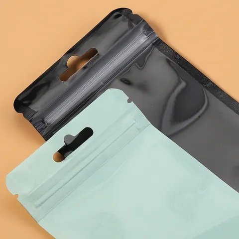 Bolsas de Plástico con Cierre para Embalaje de Joyas Bolsas de Almacenamiento Selladas con Ventana Transparente y Agujero para Colgar