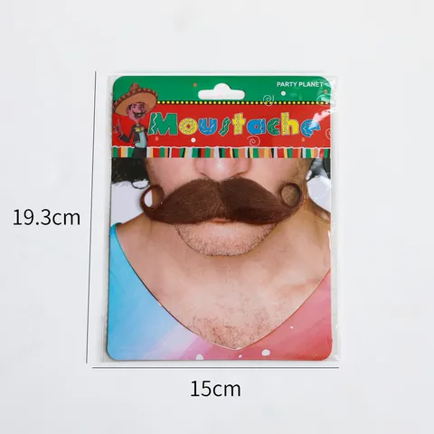 Halloween Simulation Schnurrbart Set Langhaar Bart Für Maskerade Party Kostüm Requisiten Cosplay Dekor Lustiger Falscher Bart