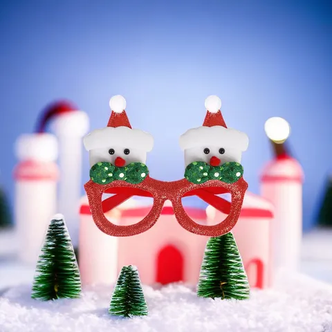 Weihnachten Weihnachtsmann Brille Festlich Schneemann Rentier Party Dekoration Requisiten Für Kinder Erwachsene Fotokabine