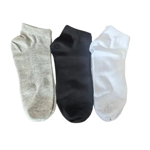 Calze Corte Traspiranti Tinta Unita Unisex Calze Sportive Casual in Poliestere