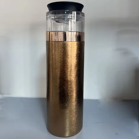Reiner Titan Teebereiter Vakuum Isolierbecher Tee Wasser Trennung Tragbarer Business Becher Geschenk