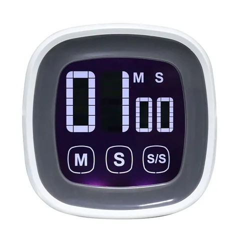 Minuteur de Cuisine Électronique Écran Tactile Minuteur de Compte à Rebours Magnétique