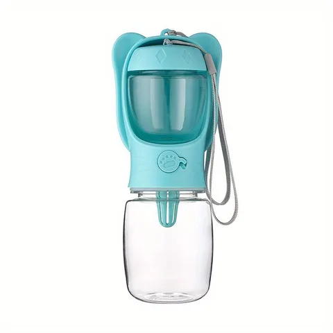 Tragbare Haustier Wasserflasche Hund Katze Outdoor Wandern Wasserspender Auslaufsicher Reise Welpe Trinkbecher Mit Futterbehälter