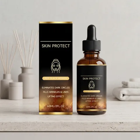 Siero Viso Anti-Invecchiamento Essenza Idratante Idratante Con Flacone Contagocce Trattamento Quotidiano Per La Cura Della Pelle Per Pelle Liscia