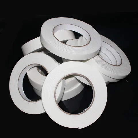 Strong Adhesive White Foam Double Sided Tape High Viscosity Sponge Tape Multi Purpose Mounting Tape For Home Office