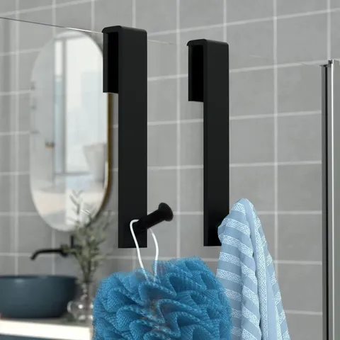 Gancio da Muro in Plastica Moderno Senza Punzonatura Gancio Singolo per Vestiti Cappello Bagno Cucina Casa