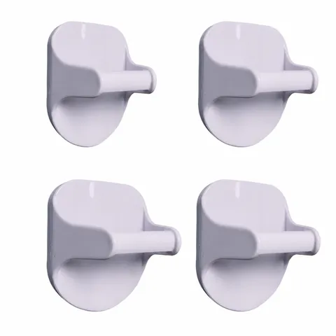 Supporto da Parete per Flacone Spray in Plastica ABS Adesivo Scaffale di Stoccaggio per Cucina e Bagno
