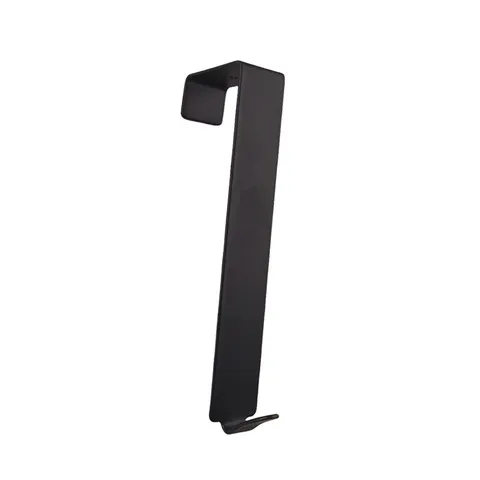 Gancio per Porta in Ferro Senza Foratura Appendiabiti Robusto Scaffale da Muro per la Casa Stile Moderno Minimalista