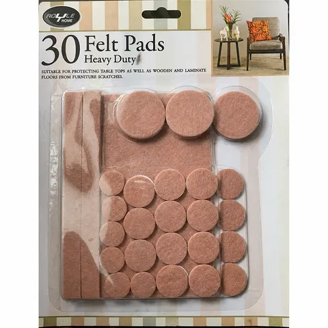 Self Adhesive Felt Pads Furniture Protection Pads Anti Slip Table Chair Leg Floor Protector Heavy Duty Thick Felt Mat