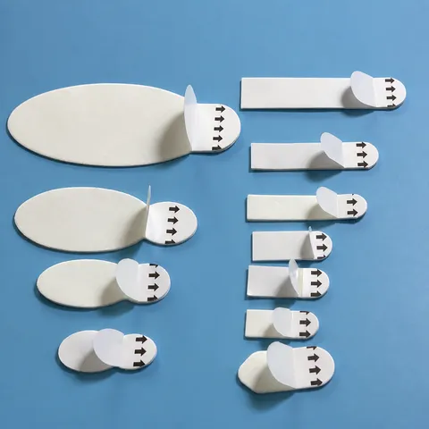 Traceless Double Sided Adhesive Tape Foam Tape Transparent Removable Hook Sticky Pad Home Office Supplies