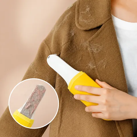 Creatieve Banaan Pluisroller Draagbare Huisdier Haarverwijderaar Kleding Stof Reinigingsborstel