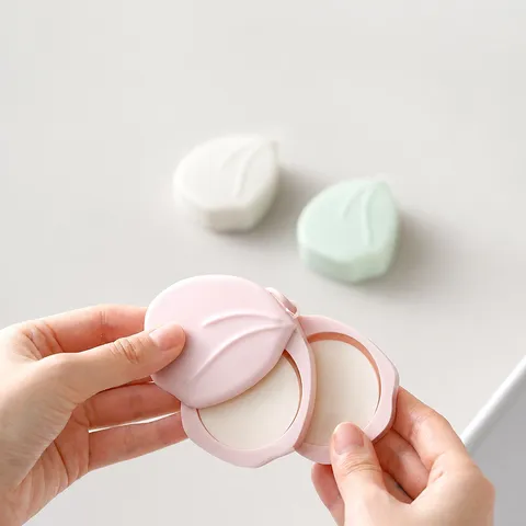 Scatola di Carta da Sapone a Forma di Foglia Portatile Fiocchi di Sapone Antibatterici Doppio Strato Per Viaggi Pulizia Quotidiana