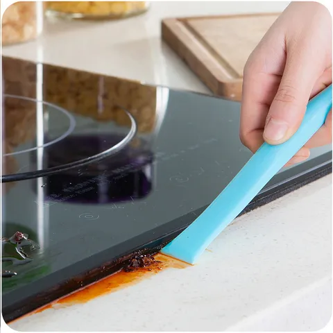 Multifunctional PC Cleaning Scraper Tool Kitchen Stove Dirt Remover Gap Crevice Cleaning Shovel Can Opener For Home