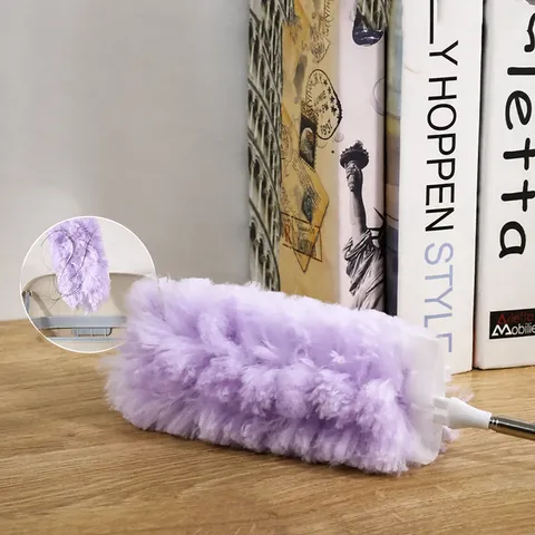 Extendable Electrostatic Adsorption Cleaning Duster Disposable Multicolor Non-Woven Fabric Household Dusting Tool For Home Office