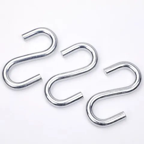 Heavy Duty Metal S Hooks Multipurpose Hanging Hooks For Hammock Chair Indoor And Outdoor Utility Hardware