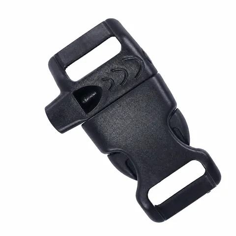 Outdoor Paracord Bracelet Plastic Side Release Buckle With Whistle DIY Craft Accessories Joint Buckle