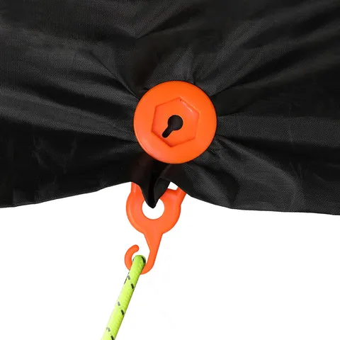 Outdoor Kamperen Tent Clip Luifel Schaduw Schuilplaats Bevestiging Klem Kunststof Ronde Schijf Gesp