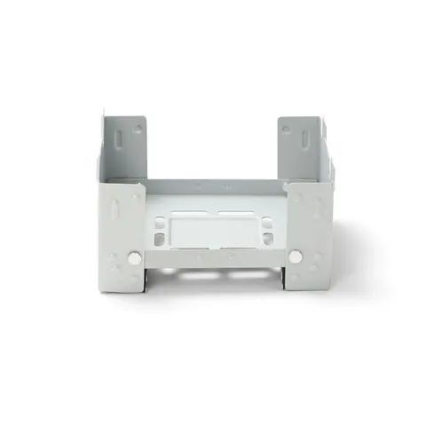 Réchaud à Alcool Solide en Métal Pliable Portable Camping en Plein Air Poêle de Poche Miniature Outil de Brûleur de Cuisine Extérieure