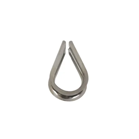 Verzinktes Eisen Drahtseilkausche Heavy Duty Kausche Draht Schutzring Rigging Hardware Kabelverbinder Befestigungselement