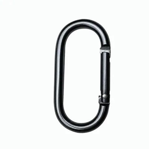 Aluminum Alloy Carabiner Snap Hook Outdoor Camping Hiking Spring Clip Heavy Duty Multi-purpose Wire Gate Clip