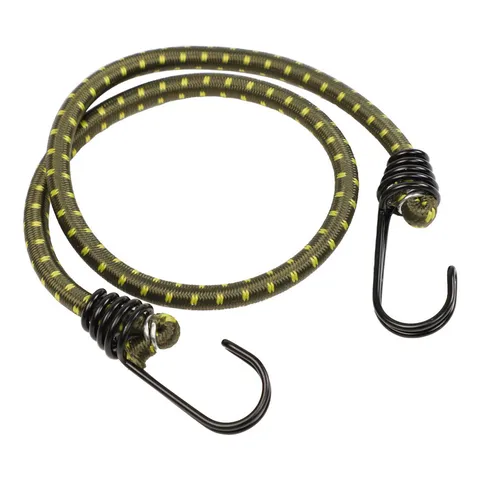 Corde Élastique de Tente de Camping en Plein Air Sangle de Bagage Avec Double Crochets Métalliques Bâche Coupe-Vent Fixation Cordon Élastique
