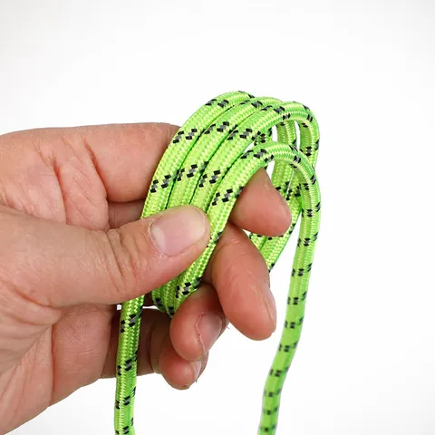 Thick Reflective Guy Line Outdoor Camping Tent Windproof Rope Canopy Cord With Aluminum Adjuster For Hiking