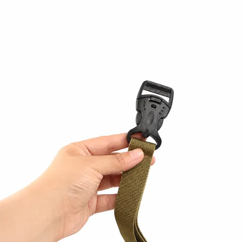 Outdoor Luggage Strap Travel Packing Belt Adjustable Nylon Webbing With Quick Release Buckle For Camping