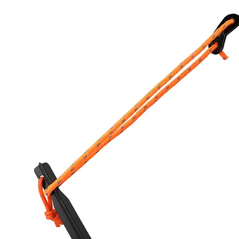 Picchetti per Tenda in Lega di Alluminio Picchetti da Campeggio Triangolari Con Tiranti Riflettenti Chiodi da Terra per Escursionismo