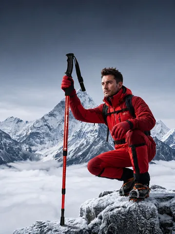 Verstellbare Teleskop Trekkingstöcke Aluminiumlegierung Wandern Gehstöcke Anti Schock Leichte Outdoor Camping Ausrüstung