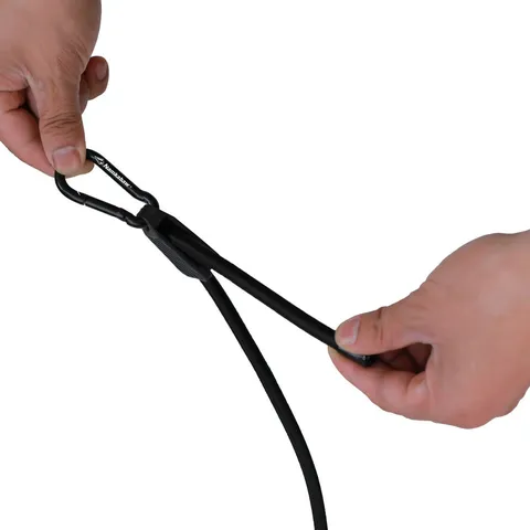 Outdoor Kamperen Elastische Bagageriem Verstelbaar Bungee Koord Met Kunststof Gesp En Metalen Haak Voor Ladingbevestiging