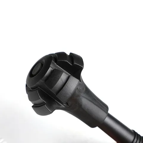 Outdoor Trekking Pole Tip Covers Torpedo Shaped Hiking Stick Rubber Protective Feet Cap Replacement Hiking Accessories
