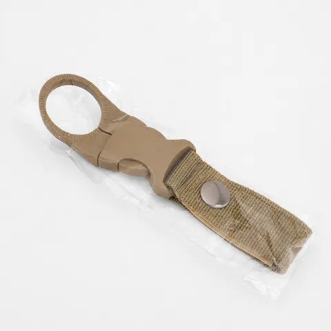 Outdoor Webbing Water Bottle Hanging Buckle Portable Tactical Kettle Clip Camping Hiking Bottle Holder Tool