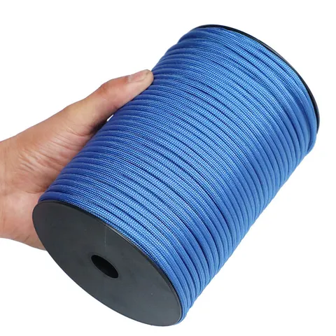 Outdoor 550 Paracord Nine Strands Survival Emergency Rope Camping Military Style Parachute Cord Durable Utility Line